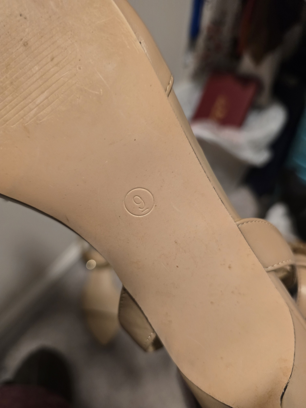 Women's Nude Beige Strappy Heels